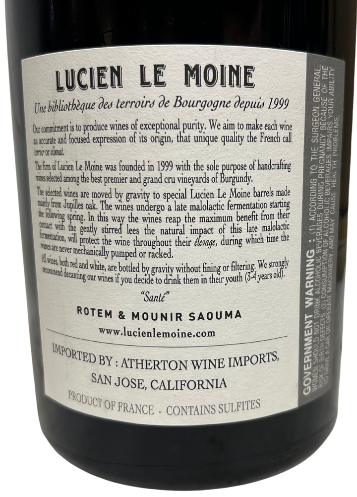 2020 Lucien Le Moine Chambolle Musigny les Charmes