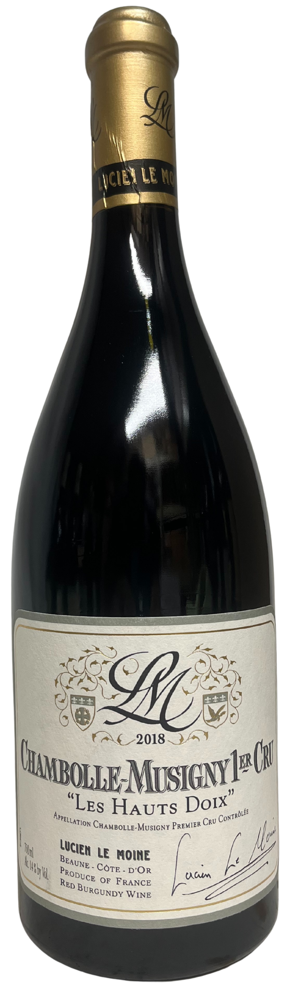 2018 Lucien Le Moine Chambolle Musigny les Hauts Doix
