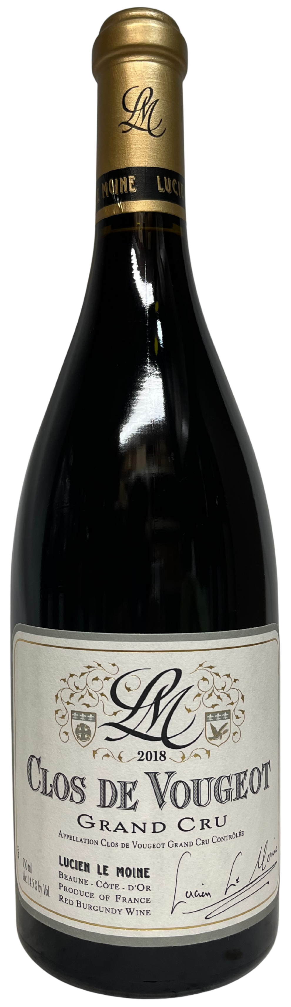 2018 Lucien Le Moine Clos Vougeot