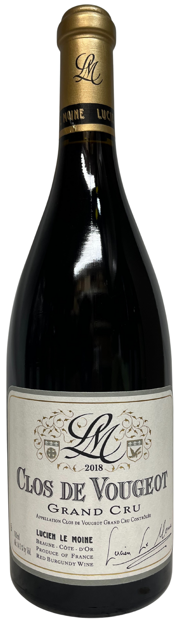 2018 Lucien Le Moine Clos Vougeot