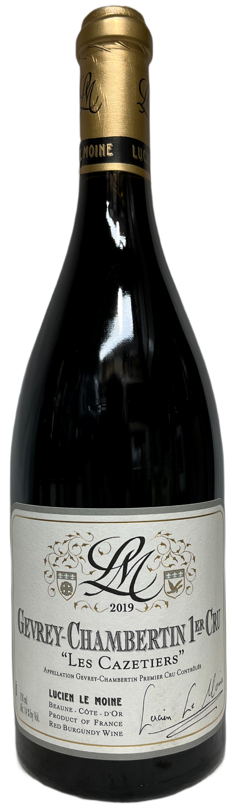 2019 Lucien Le Moine Gevrey Chambertin les Cazetiers