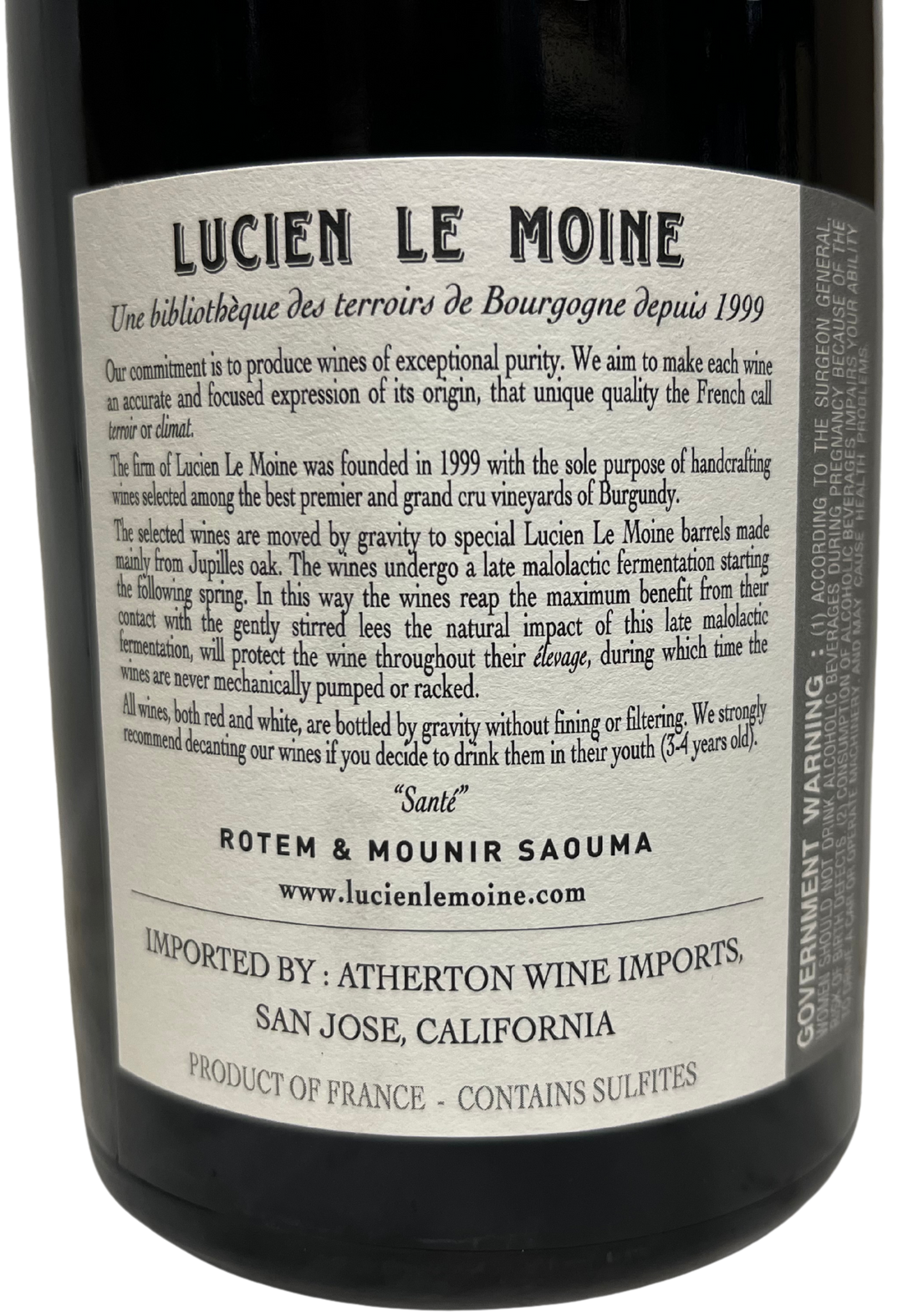 2020 Lucien Le Moine Pommard les Grands Epenots