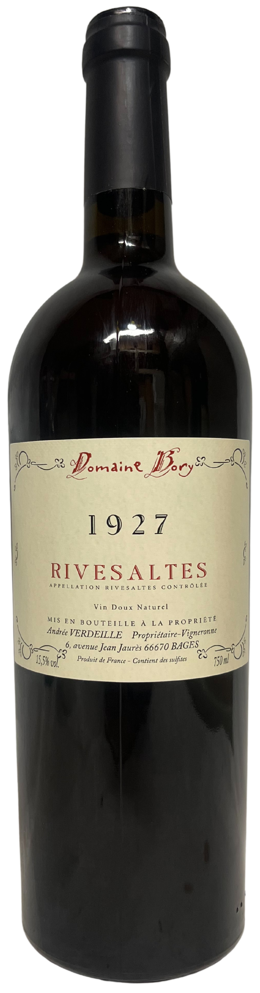 1927 Domaine Bory Rivesaltes