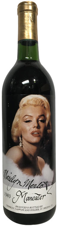 1983 Marilyn Merlot Maneater Napa Valley