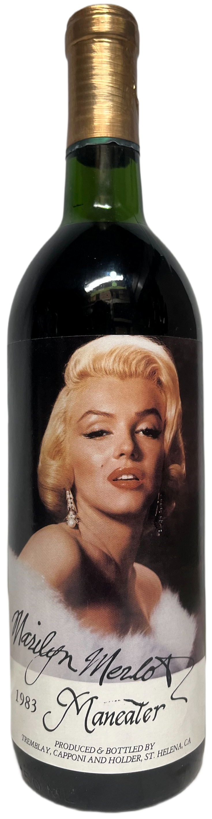 1983 Marilyn Merlot Maneater Napa Valley