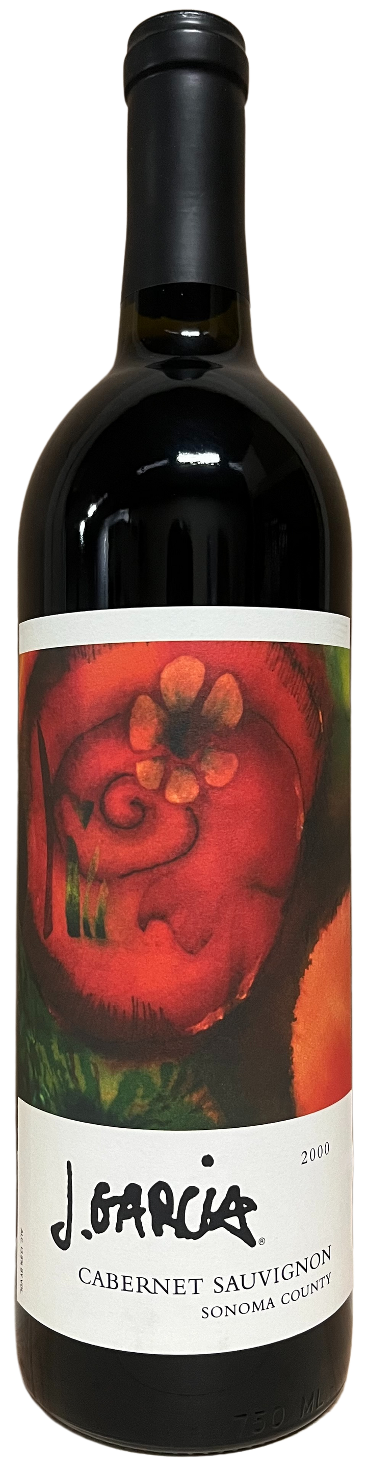 2000 Jerry Garcia Artist Series Snail Garden Sonoma County Cabernet Sauvignon