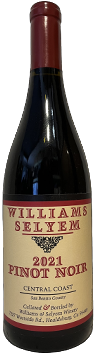 Williams Selyem Central Coast Pinot Noir