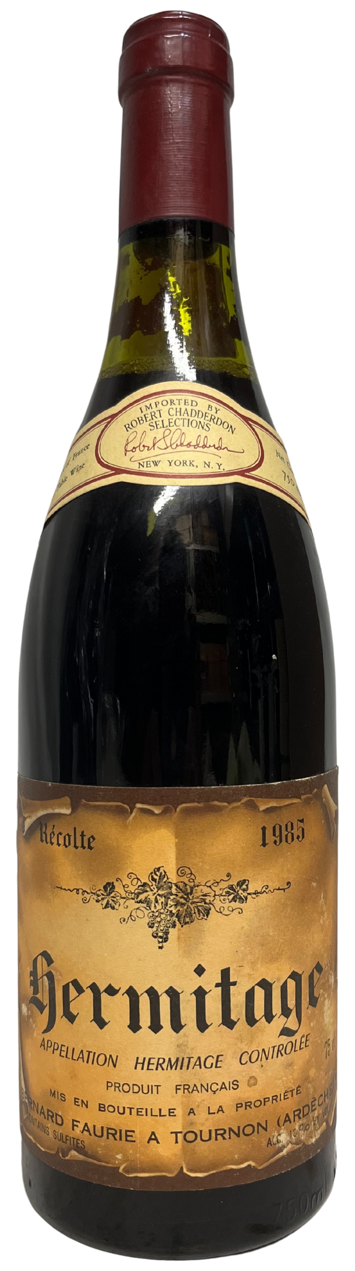 1985 Bernard Faurie Hermitage