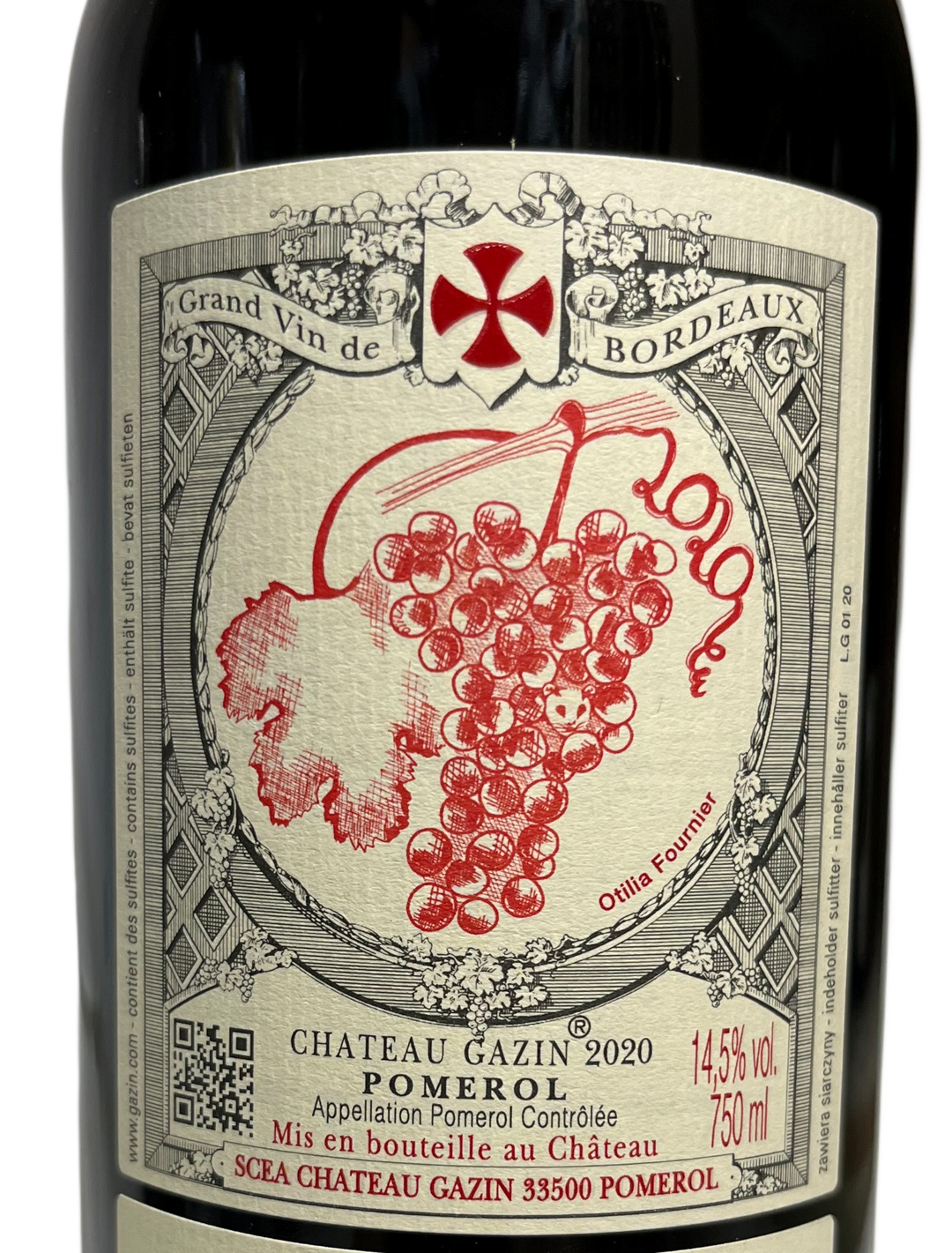 2020 Gazin Pomerol