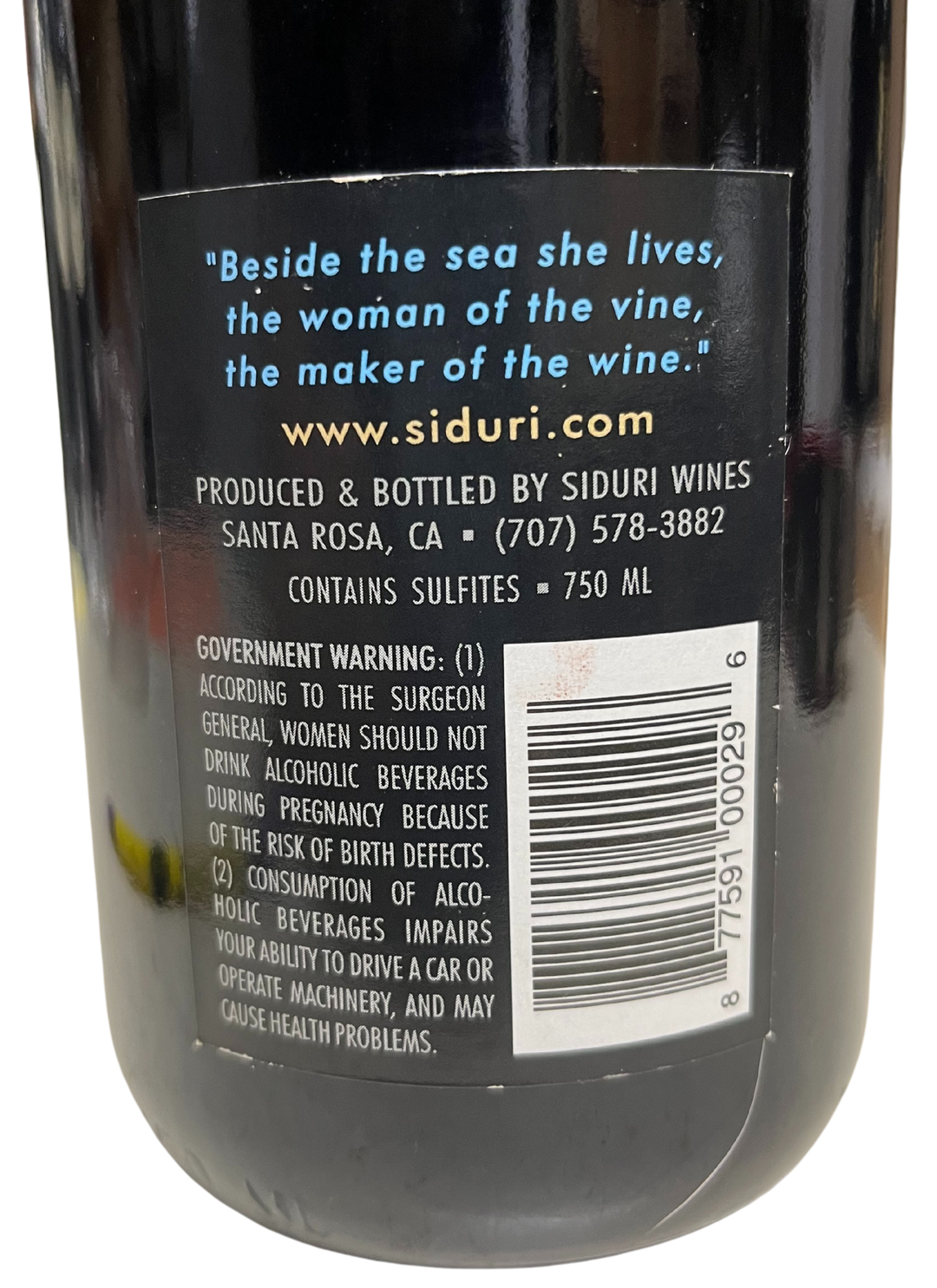 2005 Siduri Russian River Valley Pinot Noir