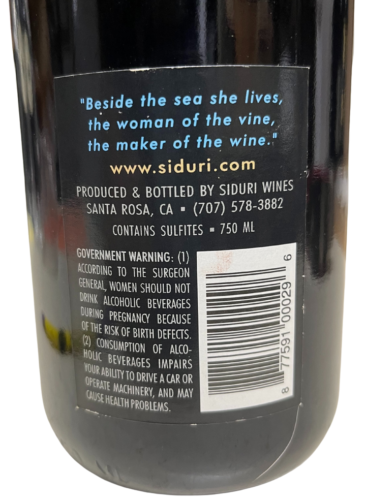 2005 Siduri Russian River Valley Pinot Noir