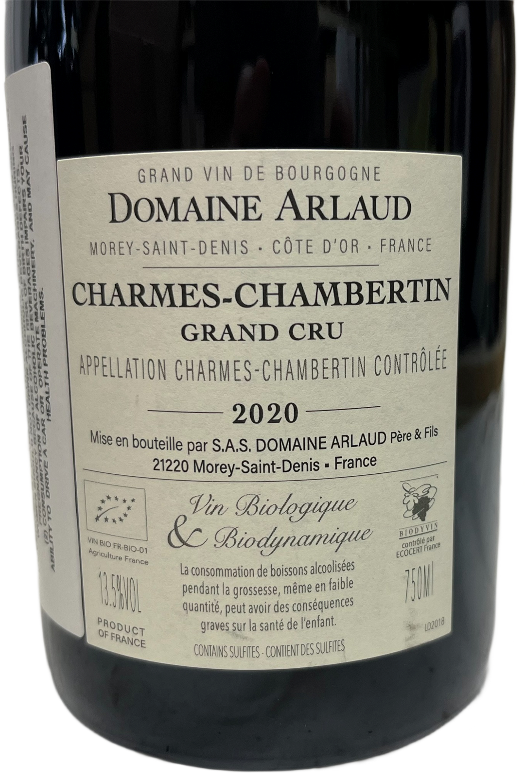 2020 Arlaud Charmes Chambertin