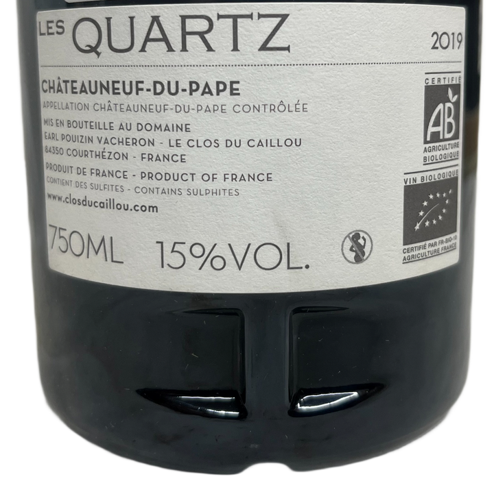 2019 Clos Du Caillou Chateauneuf du Pape les Quartz