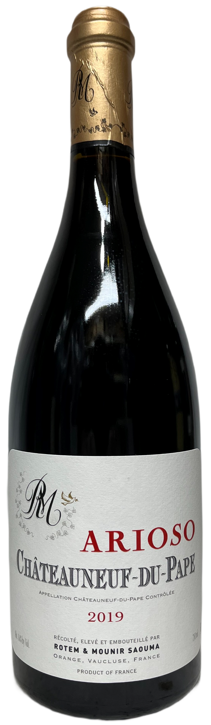 2019 Rotem & Mounir Saouma Chateauneuf du Pape Arioso Rouge