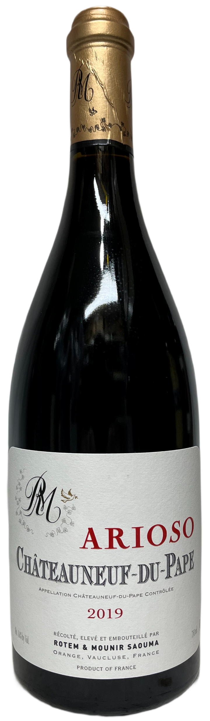 2019 Rotem & Mounir Saouma Chateauneuf du Pape Arioso Rouge
