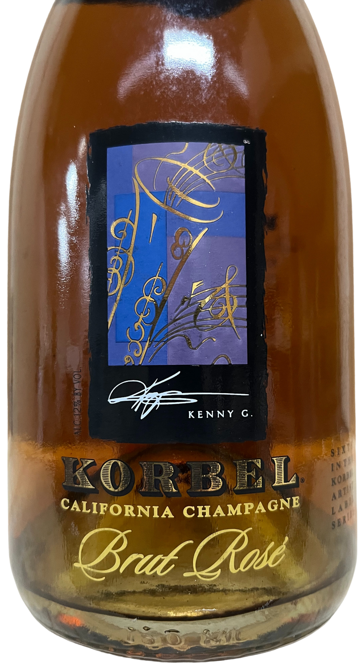 NV Korbel Artist Series Kenny G California Champagne Brut Rose