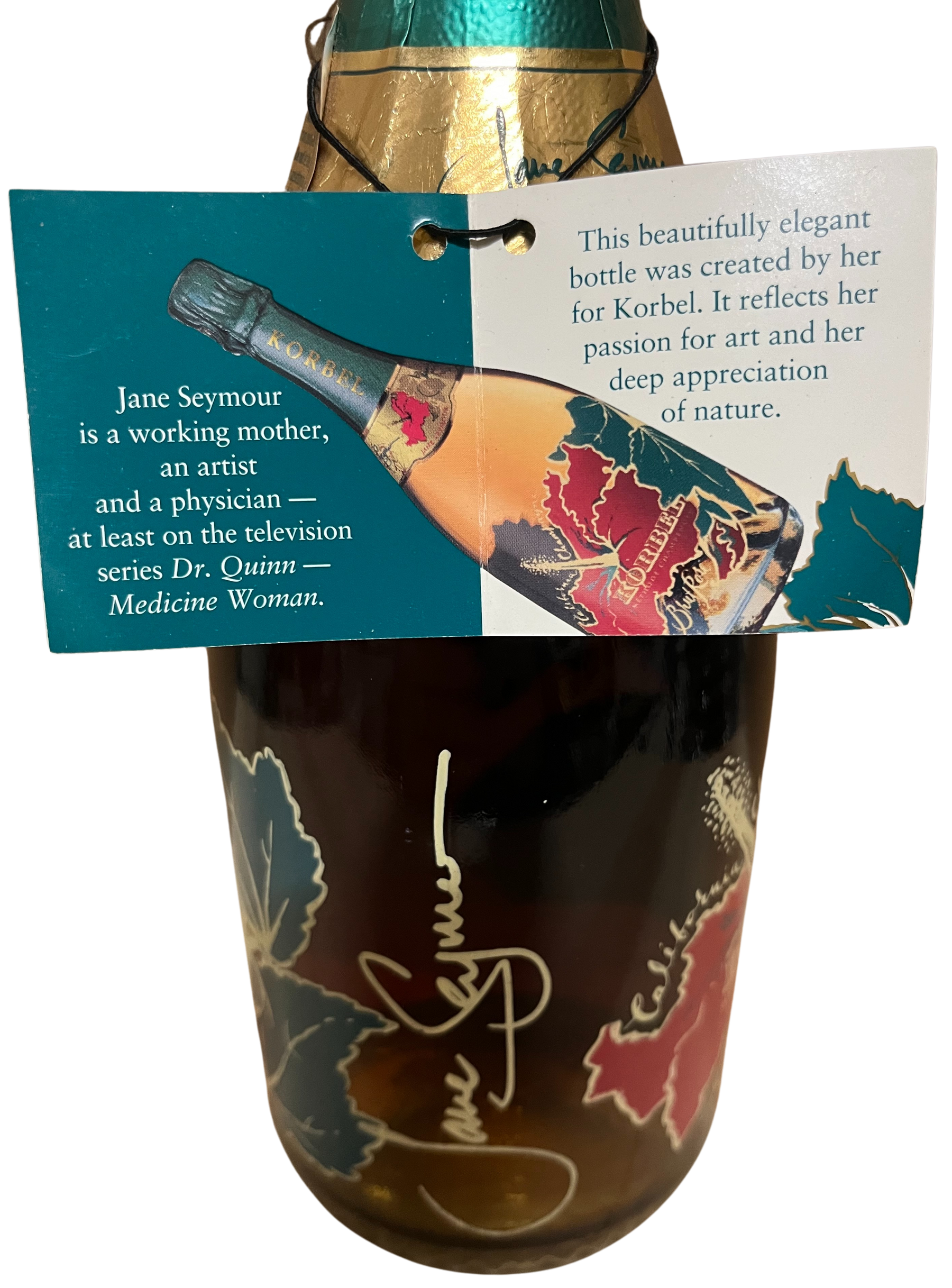 NV Korbel Artist Series Jane Seymour California Champagne Brut NV Korbel Artist Series Jane Seymour California Champagne Brut