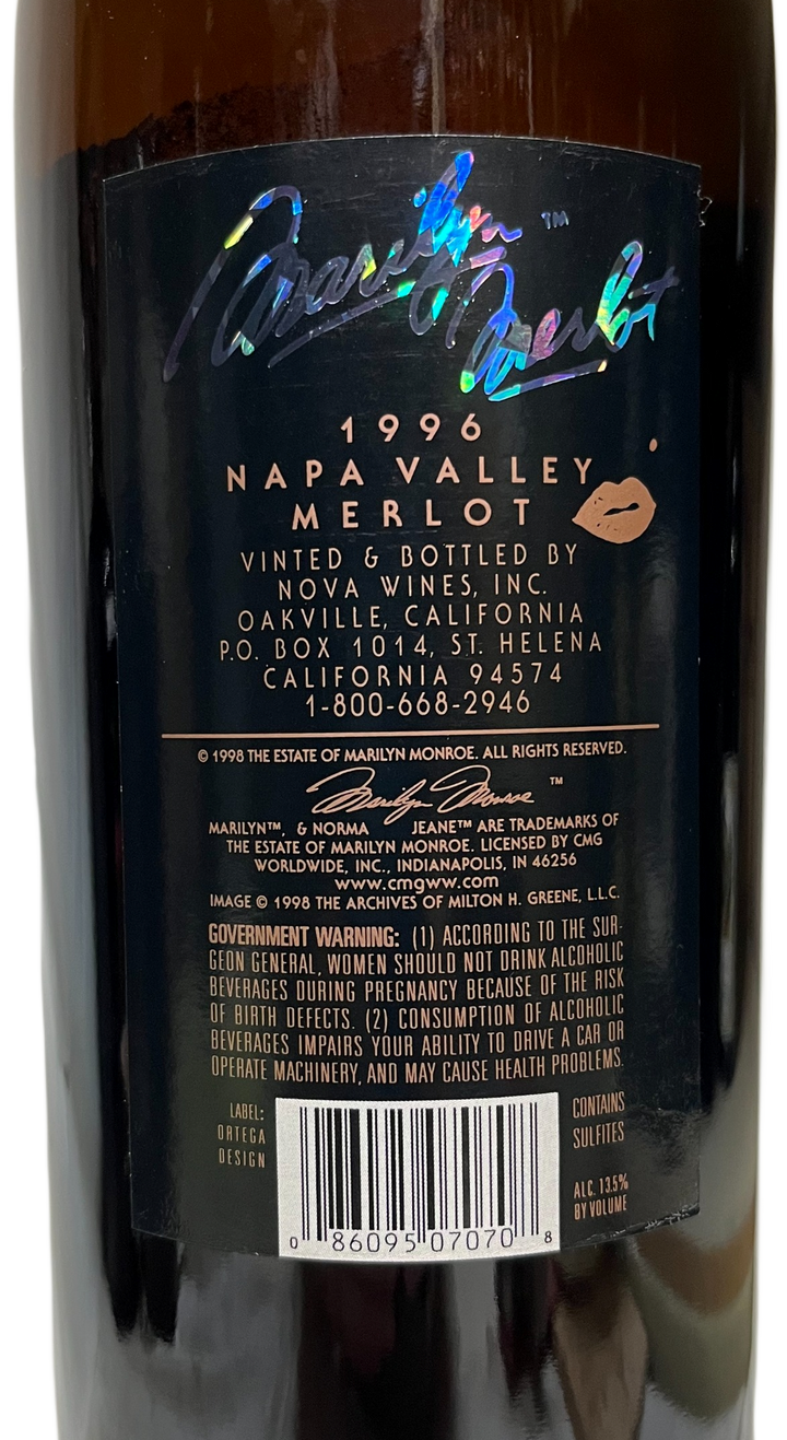 1996 Marilyn Merlot Napa Valley Merlot