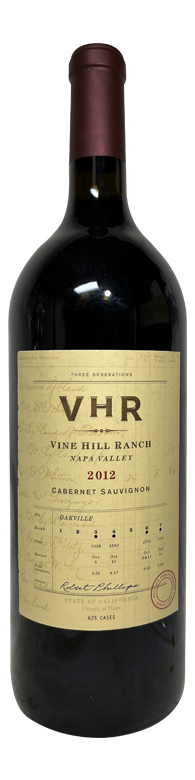 2012 Vine Hill Ranch VHR Oakville Cabernet Sauvignon