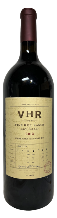 2012 Vine Hill Ranch VHR Oakville Cabernet Sauvignon