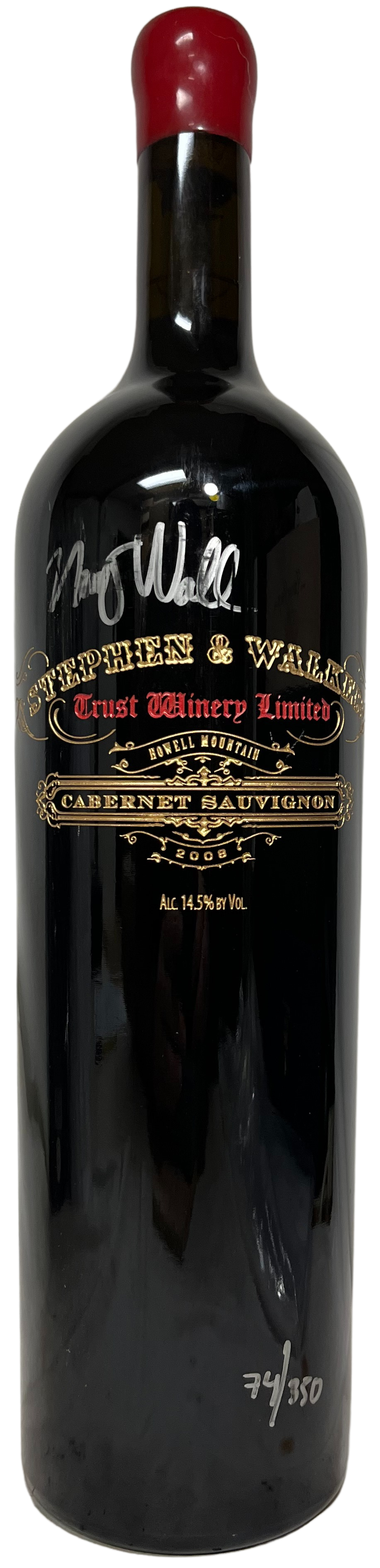 2008 Stephen & Walker Trust Winery Limited Howell Mountain Cabernet Sauvignon