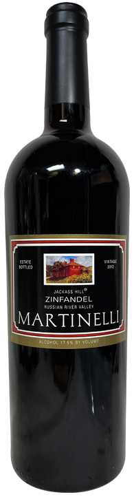 2012 Martinelli Jackass Hill Vineyard Zinfandel