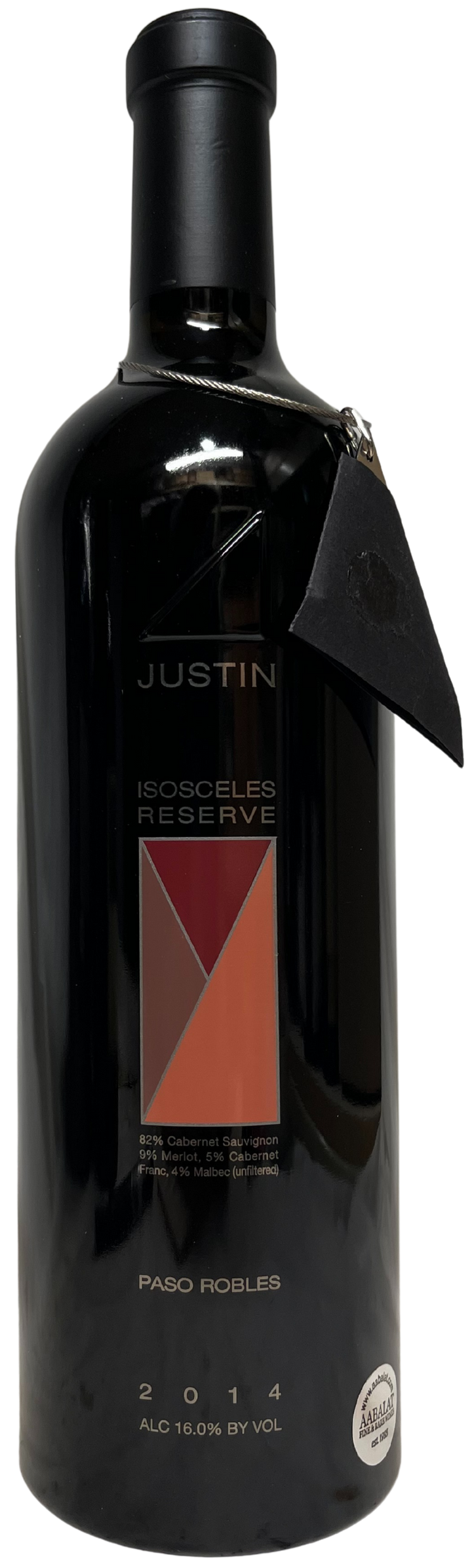 2014 Justin Vineyards Isosceles Reserve Proprietary Red