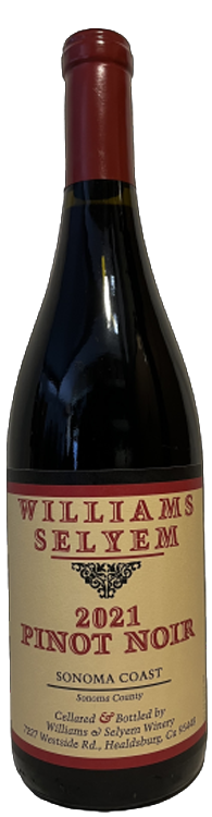 Williams Selyem Sonoma Coast Pinot Noir