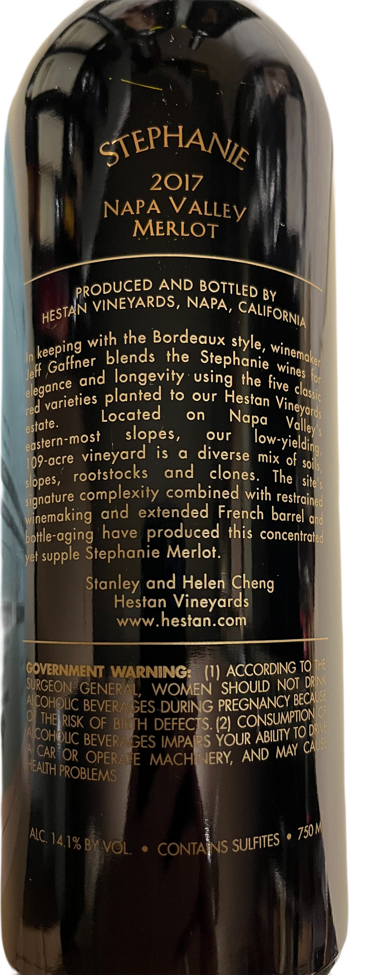 2017 Hestan Vineyards Stephanie Merlot