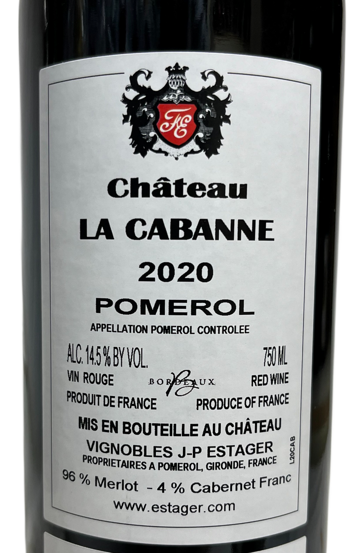 2020 La Cabanne Pomerol