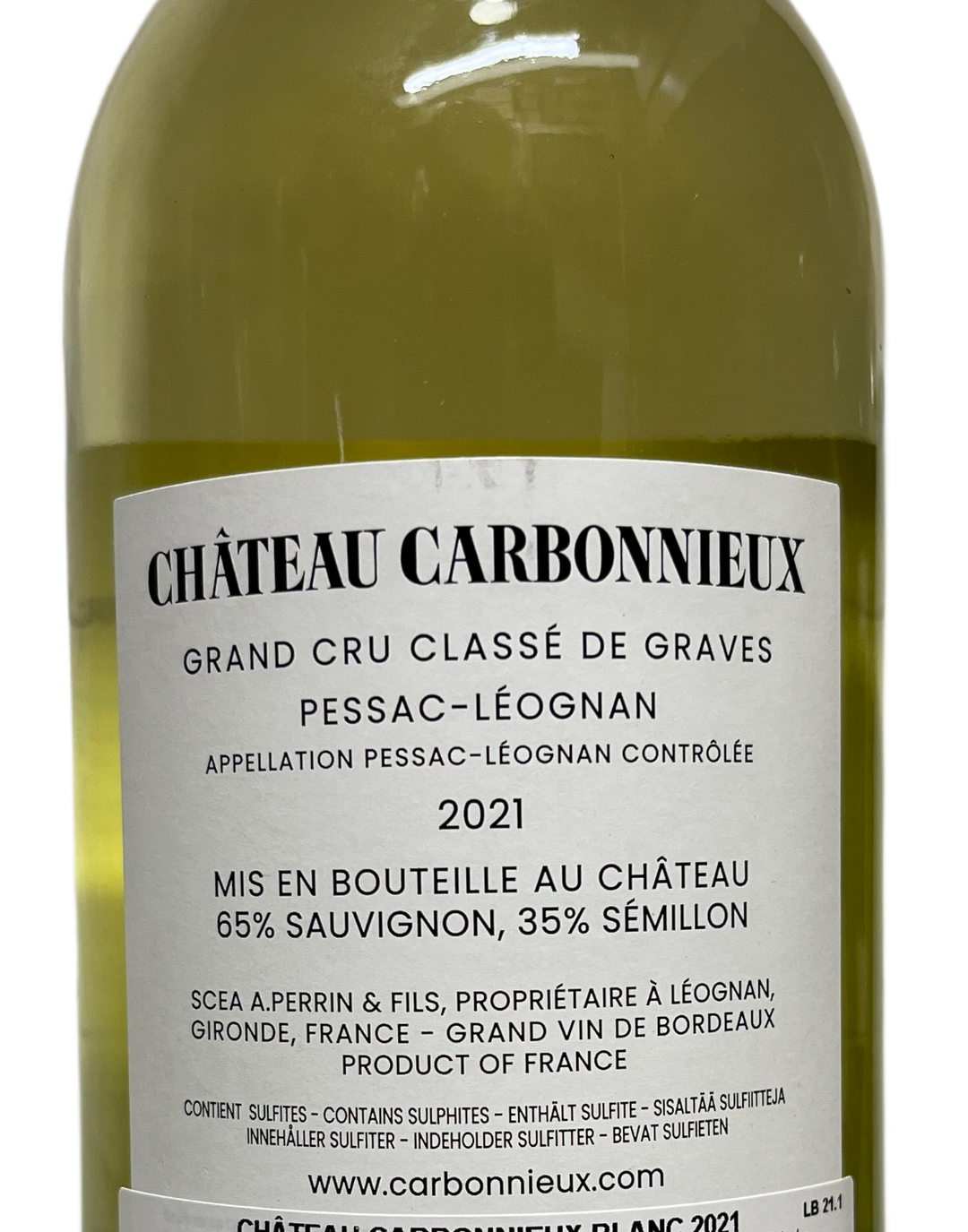 2021 Carbonnieux Pessac Leognan Blanc