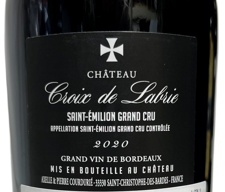2020 Croix de Labrie St Emilion