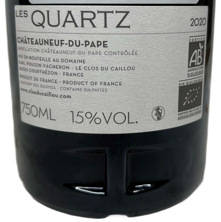 2020 Clos Du Caillou Chateauneuf du Pape les Quartz