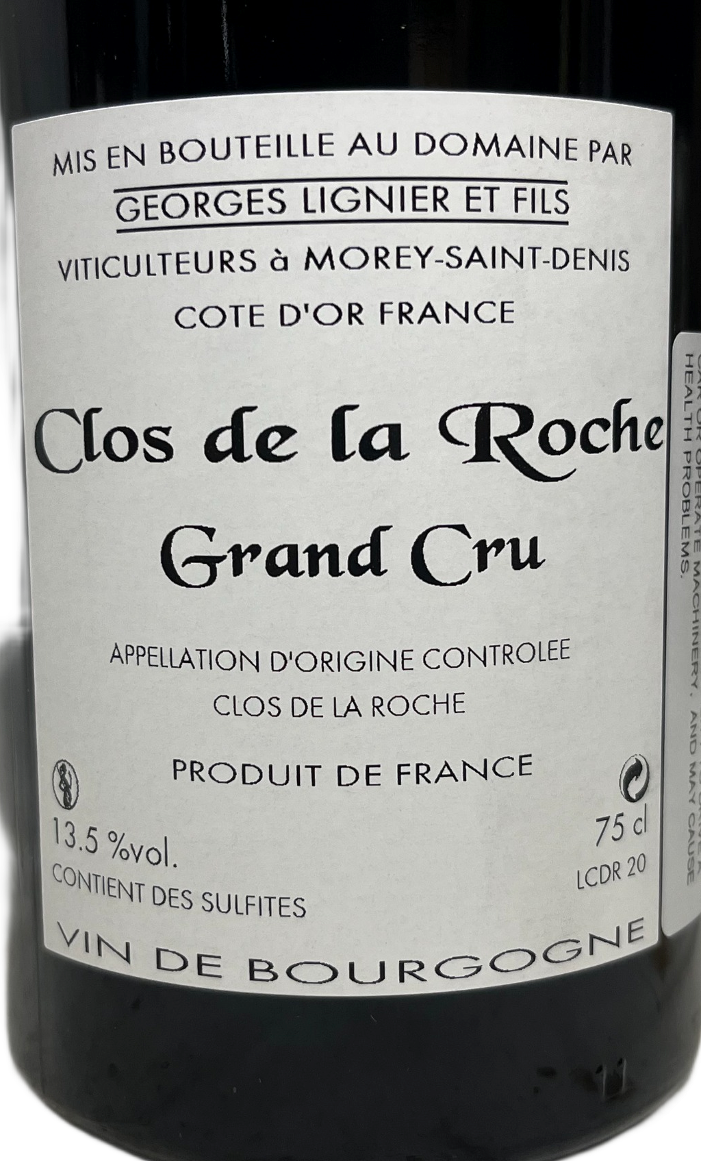 2020 Georges Lignier Clos de la Roche