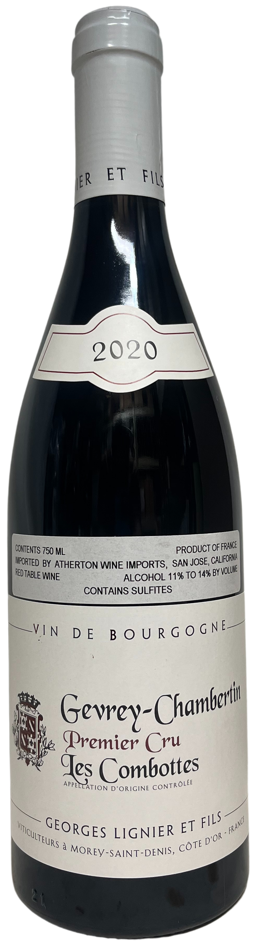 2020 Georges Lignier Gevrey Chambertin les Combottes