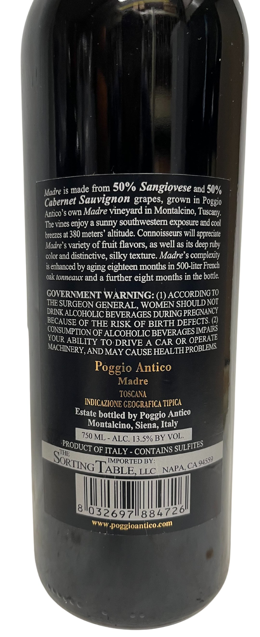 2010 Poggio Antico Madre Tuscany