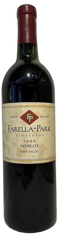 1990 Farella-Park Napa Valley Merlot