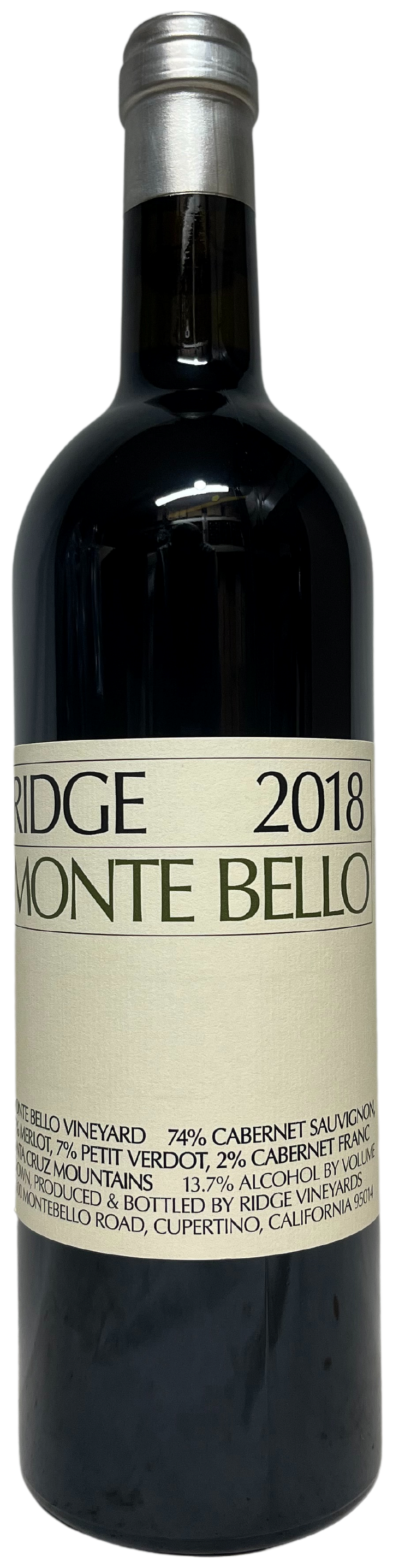 2018 Ridge Monte Bello Proprietary Red