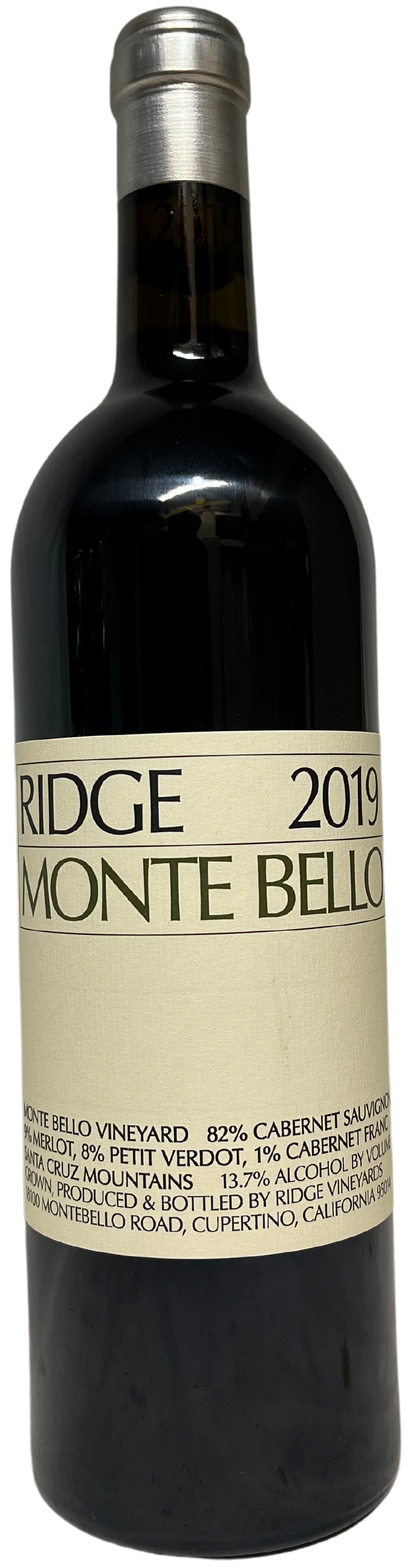 2019 Ridge Monte Bello Proprietary Red