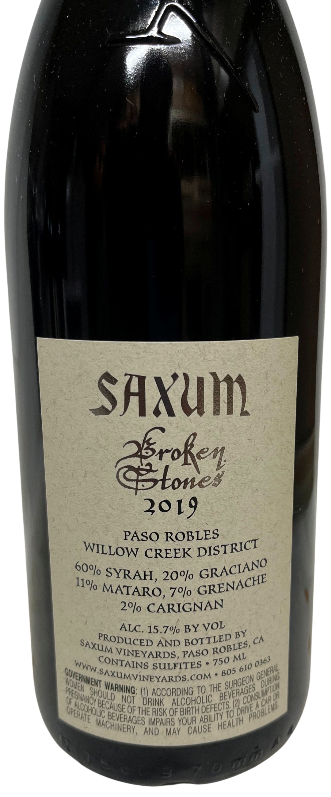 2019 Saxum Broken Stones Proprietary Red