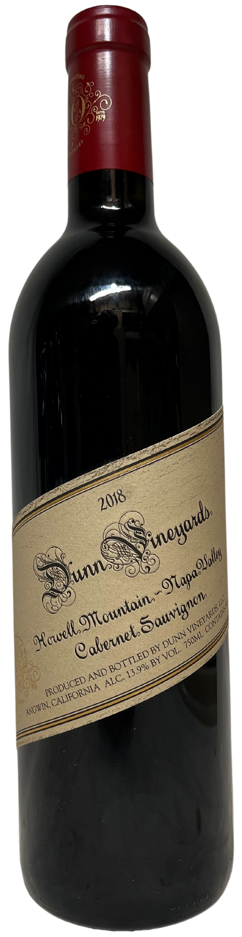 2018 Dunn Howell Mountain Cabernet Sauvignon