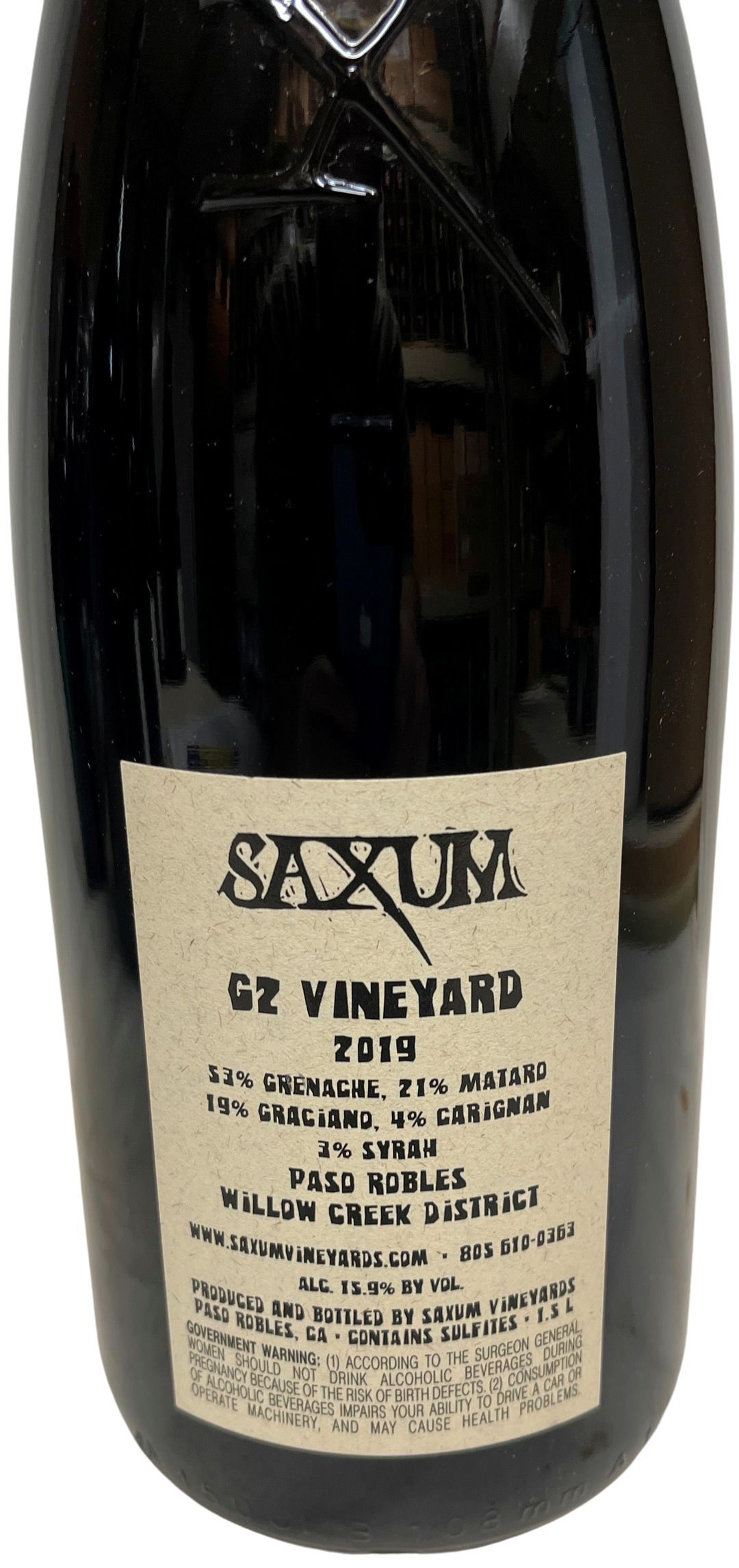 2019 Saxum G2 Vineyard Proprietary Red