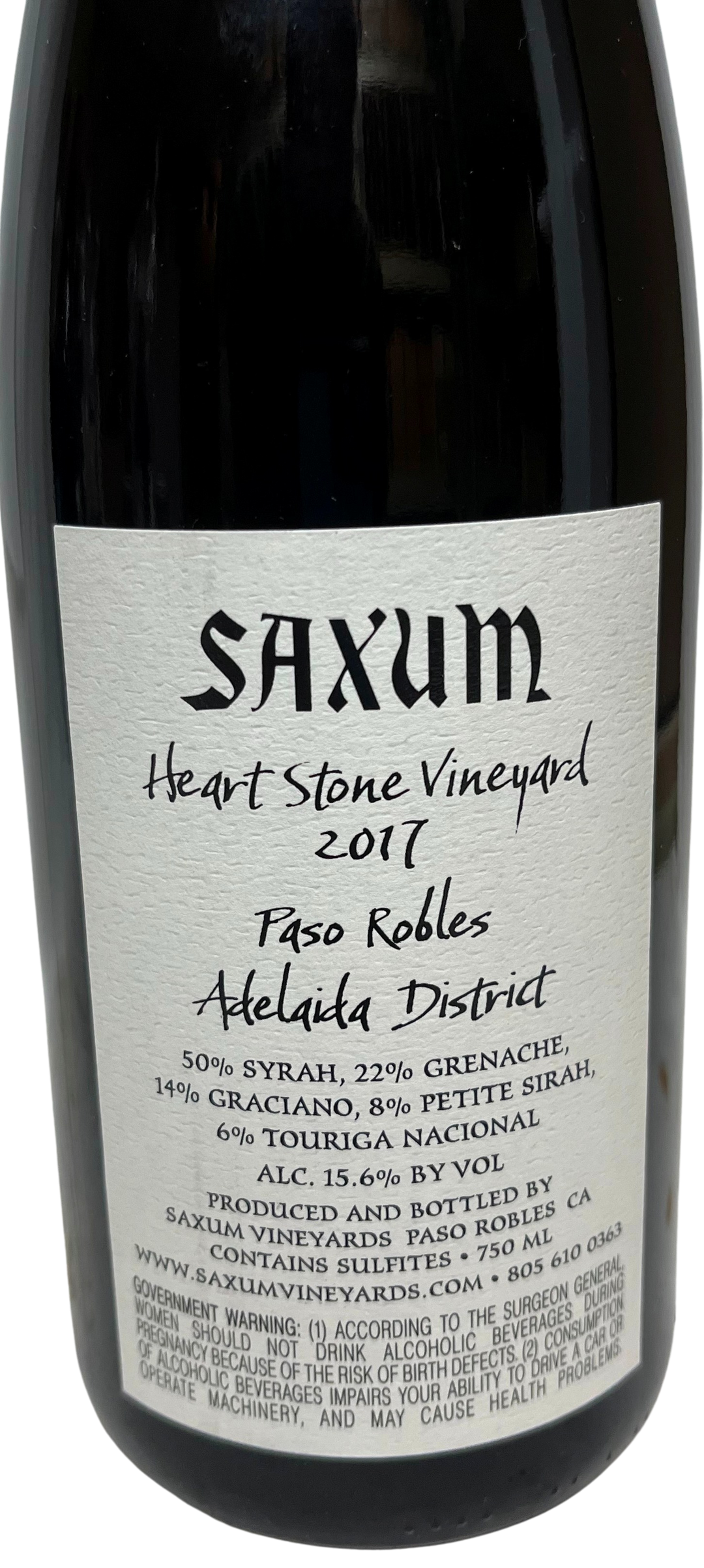 2017 Saxum Heart Stone Vineyard Proprietary Red