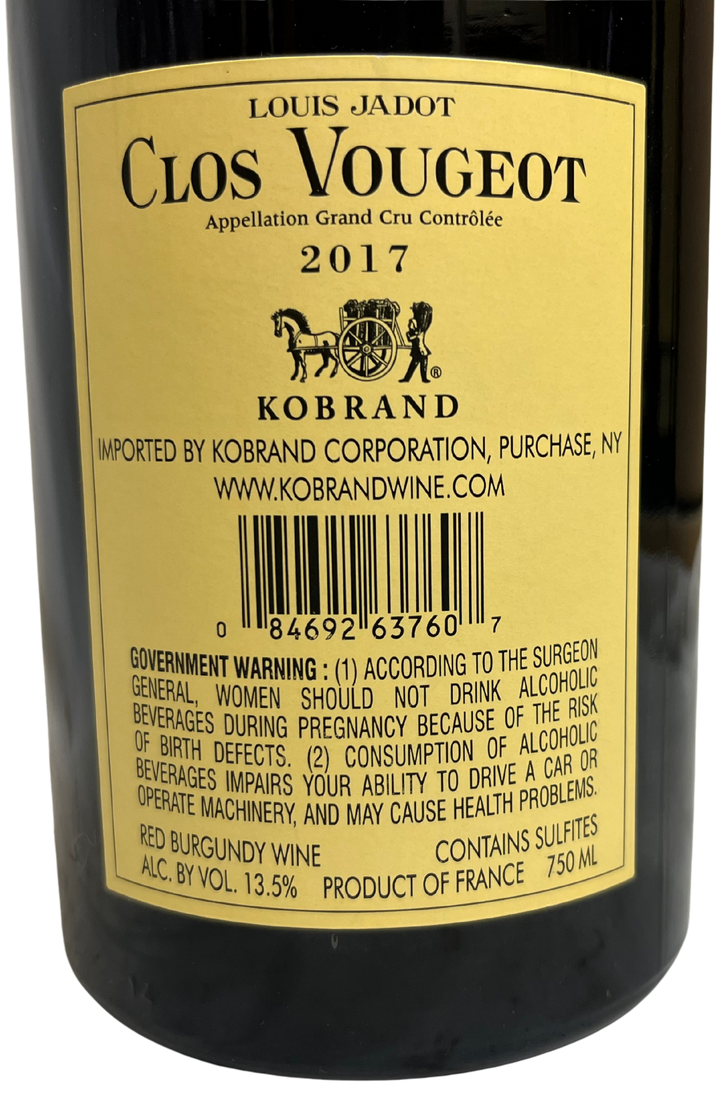 2017 Louis Jadot Clos Vougeot