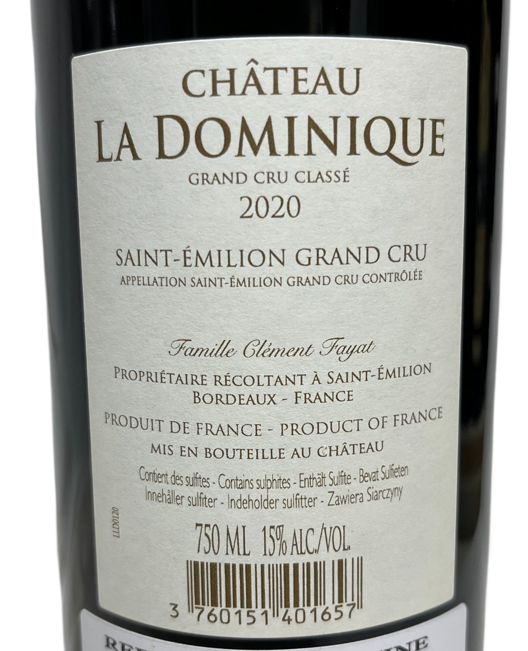 2020 La Dominique St Emilion