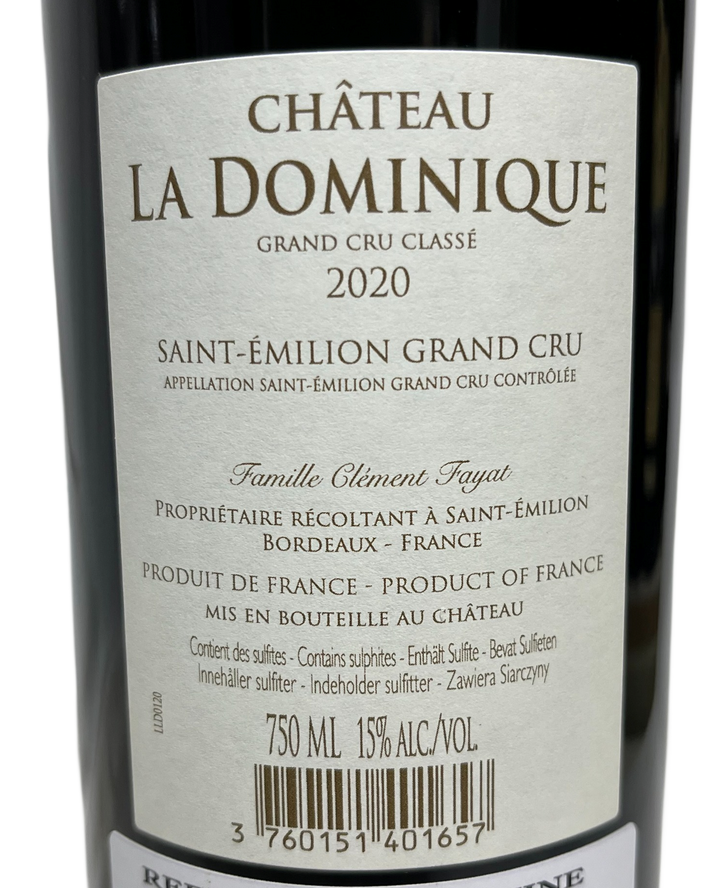 2020 La Dominique St Emilion