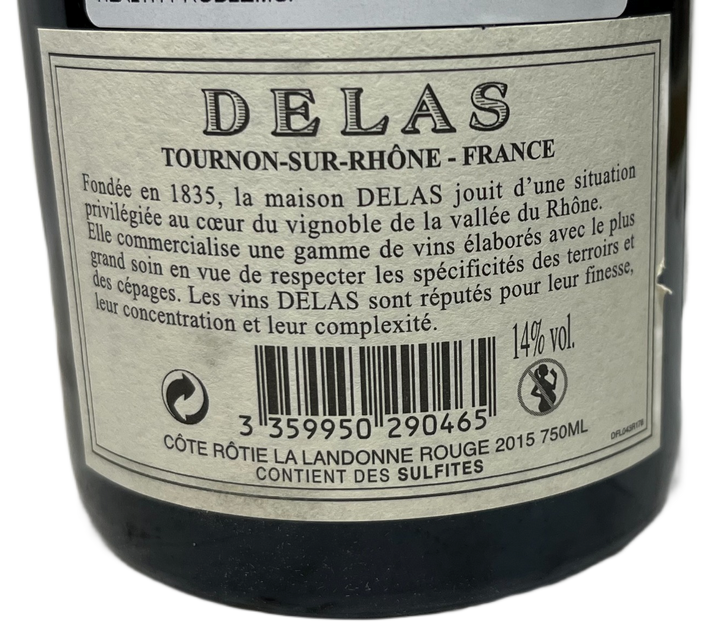 2015 Delas Freres Cote Rotie La Landonne
