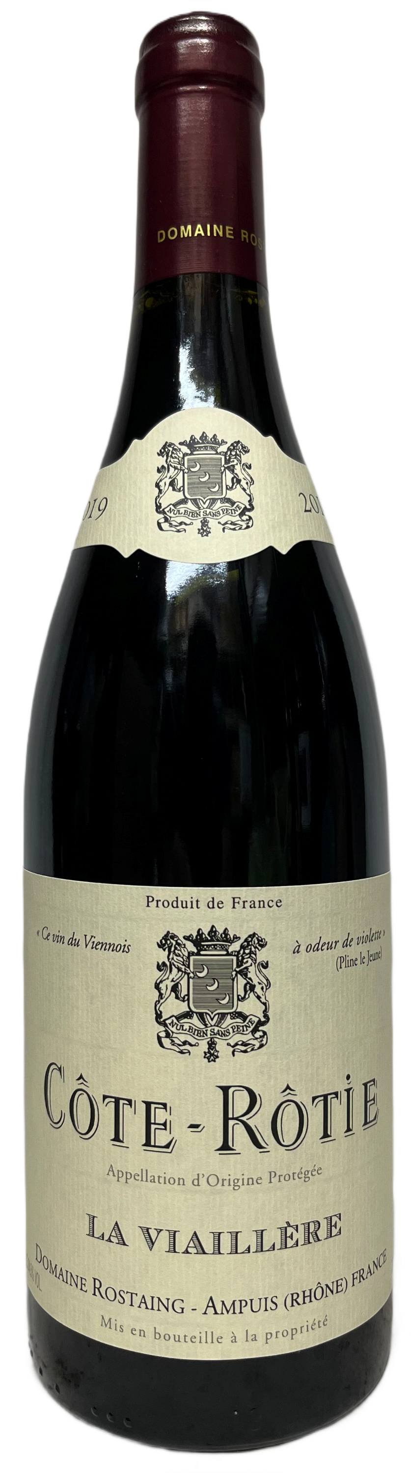 2019 Rene Rostaing Cote Rotie La Viaillere