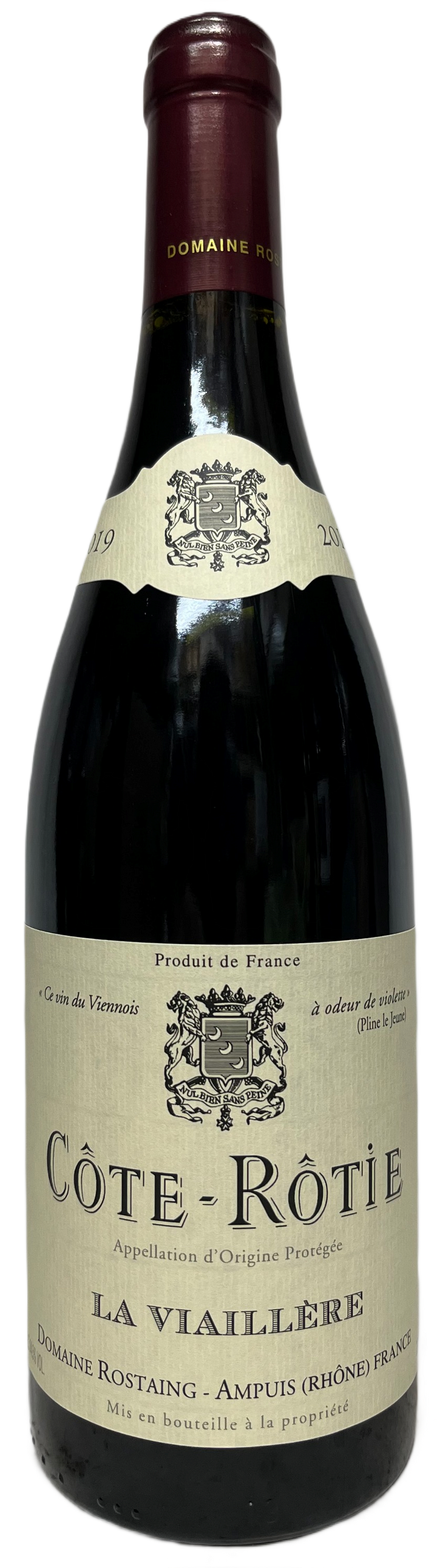 2019 Rene Rostaing Cote Rotie La Viaillere