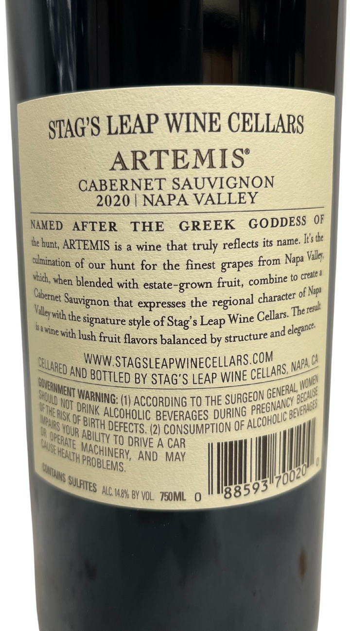 2020 Stags Leap Wine Cellars Artemis Cabernet